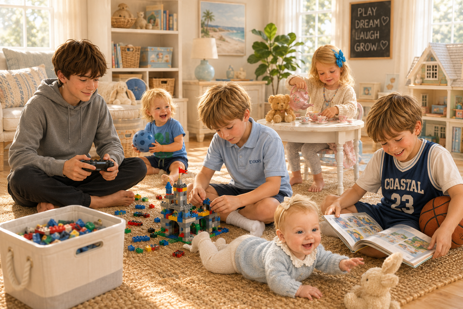 Six kids